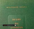 Du und die Literatur. Von Wolfgang Goetz (1952)