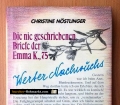Werter Nachwuchs. Die nie geschriebenen Briefe der Emma K. 75. Von Christine Nöstlinger (1988)