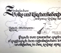 Zimbrisches Volks- und Kirchenliederbuch. Von Hans Tielsch.