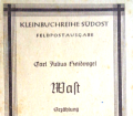 Wast. Von Carl Julius Haidvogel (1943).