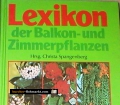 Lexikon der Balkon- und Zimmerpflanzen. Von Christa Spangenberg (1986).