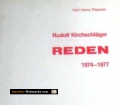 Rudolf Kirchschläger. Reden. 1974-1977. Von Karl Heinz Ritschel (1978)