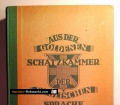 Aus der goldenen Schatzkammer der Englischen Sprache. Von Max Schittengruber (1946)