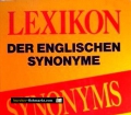 Lexikon der englischen Synonyme. Von Christian Gerritzen (1988)