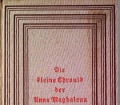 Die kleine Chronik der Anna Magdalena Bach. Von Johann Sebastian Bach (1939)