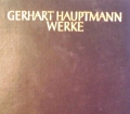 Gerhart Hauptmanns Werke in zwei Bänden. Band 1. Von Gerhard Stenzel (1956)