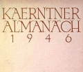 Kärntner Almanach 1946. Von Johannes Lindner