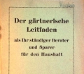 Der gärtnerische Leitfaden. Von Otto Streit (1955)