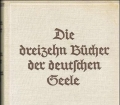 Die dreizehn Bücher der deutschen Seele. Von Wilhelm Schäfer (1934)