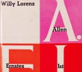 AEIOU. Allen Ernstes Ist Österreich Unersetzlich. Von Willy Lorenz (1961)
